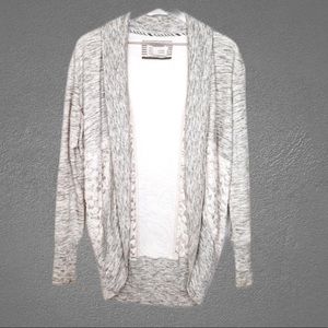 Saturday Sunday Heathered Terry Cardigan Small